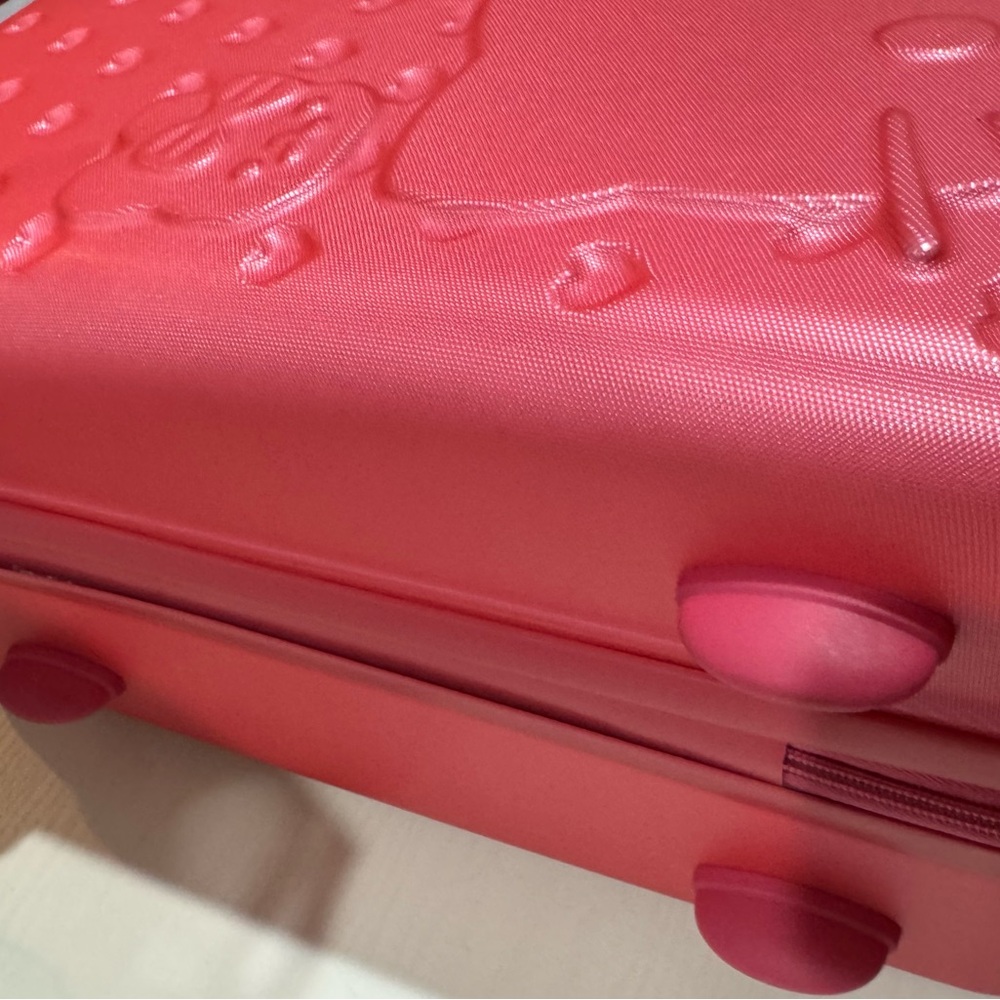 Pink Pearlescent Kitty suitcase Valentine Birthday Bat Mitzvah - Picture 8 of 10